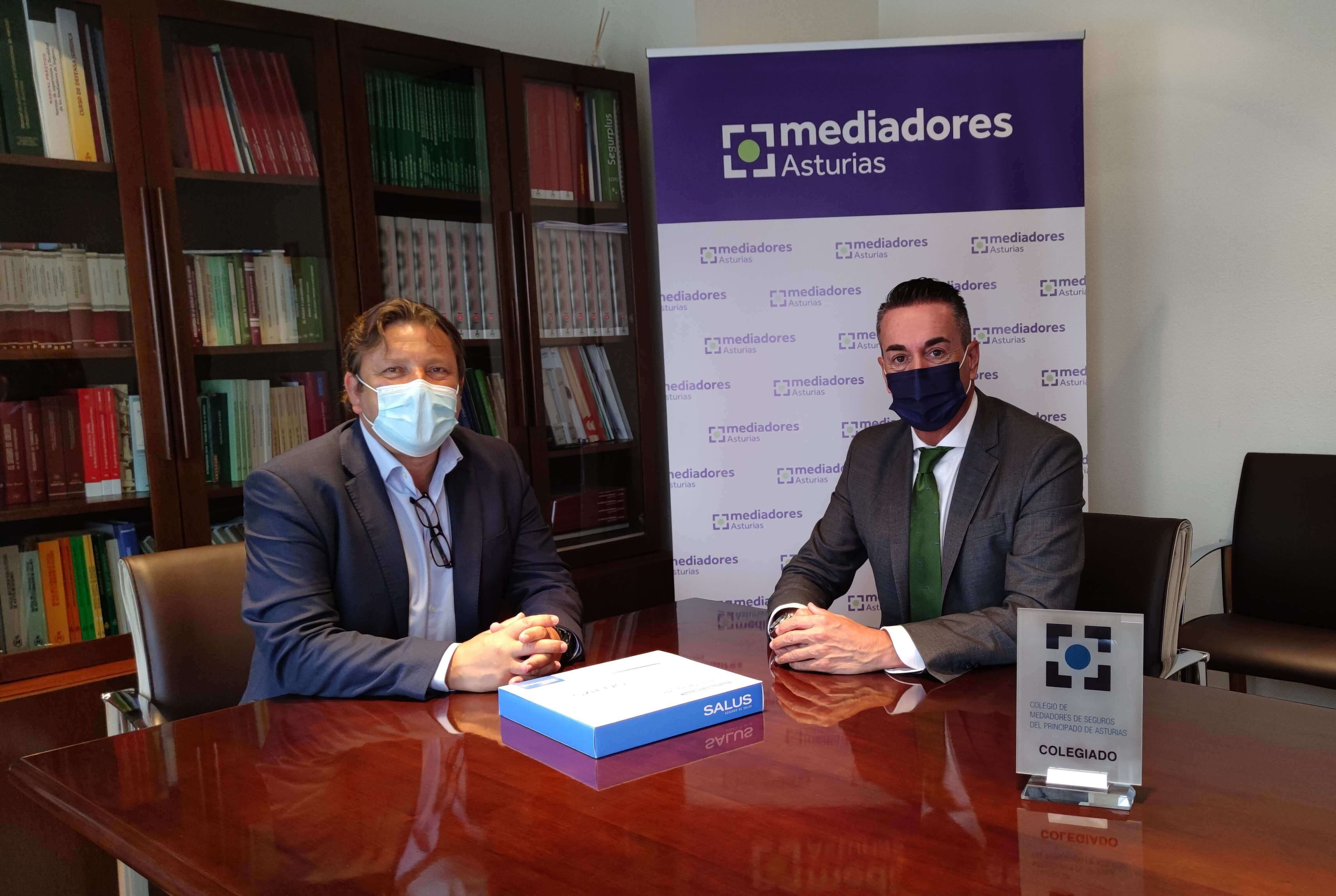 SALUS se reúne con el Colegio de Mediadores de Seguros